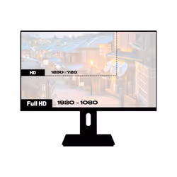 JAPANNEXT JN-I215FLFHSP-C65W Monitor PC 54,6 cm (21.5") 1920 x 1080 Pixel Full HD LCD Nero - Vista aggiuntiva 3