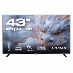 JAPANNEXT JN-IPS430UHD60F Monitor PC 109,2 cm (43") 3840 x 2160 Pixel 4K Ultra HD LCD Nero - Vista aggiuntiva 2