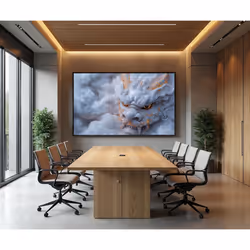 JAPANNEXT JN-IPS430UHD60F Monitor PC 109,2 cm (43") 3840 x 2160 Pixel 4K Ultra HD LCD Nero - Vista aggiuntiva 8