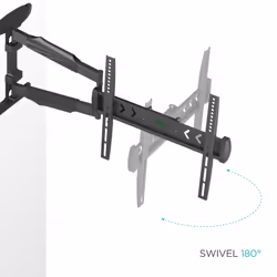 ONKRON NP47-B Supporto TV a parete 190,5 cm (75") Nero - Vista aggiuntiva 4