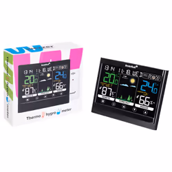 Levenhuk Weezer Teo TH50 Termometro da ambiente elettronico Interno/esterno Nero