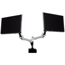 Silverstone SST-ARM22SC Supporti a parete per TV 24" Scrivania Argento - Vista aggiuntiva 8