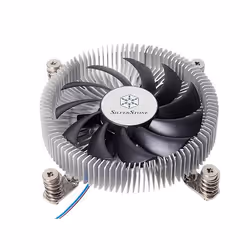 Silverstone SST-NT07-115X sistema di raffreddamento per computer Circuiti integrati Refrigeratore 8 cm Nero, Metallico - Vista aggiuntiva 4