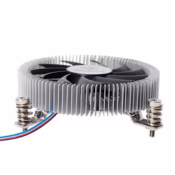 Silverstone SST-NT07-115X sistema di raffreddamento per computer Circuiti integrati Refrigeratore 8 cm Nero, Metallico - Vista aggiuntiva 5