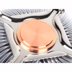 Silverstone SST-NT07-115X sistema di raffreddamento per computer Circuiti integrati Refrigeratore 8 cm Nero, Metallico - Vista aggiuntiva 8
