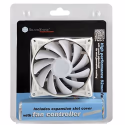 Silverstone FM93 Case per computer Ventilatore 9,2 cm Bianco - Vista aggiuntiva 5