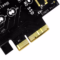 Silverstone ECM20 scheda di interfaccia e adattatore Interno PCIe, SATA - Vista aggiuntiva 4