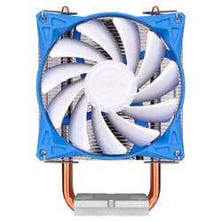 Silverstone SST-AR08 sistema di raffreddamento per computer Processore Refrigeratore 9,2 cm Blu, Metallico, Bianco