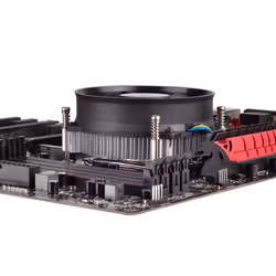 Silverstone NT09-115X Processore Refrigeratore 9,2 cm Alluminio, Nero - Vista aggiuntiva 8