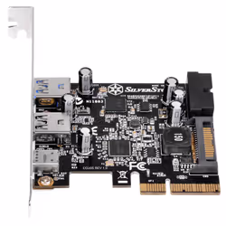 Silverstone ECU05 scheda di interfaccia e adattatore Interno USB 3.2 Gen 1 (3.1 Gen 1) - Vista aggiuntiva 4