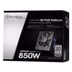 Silverstone ST85F-PT alimentatore per computer 850 W 20-pin ATX ATX Nero - Vista aggiuntiva 8