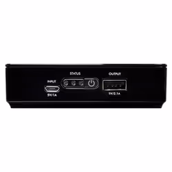 Silverstone QIB052 Ioni di Litio 5200 mAh Carica wireless Nero - Vista aggiuntiva 4