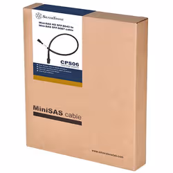 Silverstone SST-CPS06 cavo Serial Attached SCSI (SAS) 0,6 m Nero - Vista aggiuntiva 3
