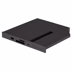 Silverstone FPS01-C, condotto I/O, Nero, USB 3.2 Gen 1 (3.1 Gen 1) Type-C, Plastica, 5 Gbit/s, MicroSD (TransFlash), MicroSDH ...