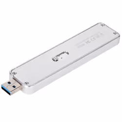 Silverstone MS09 Box esterno SSD Argento M.2 - Vista aggiuntiva 4