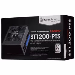 Silverstone ST1200-PTS alimentatore per computer 1200 W 20+4 pin ATX ATX Nero - Vista aggiuntiva 8