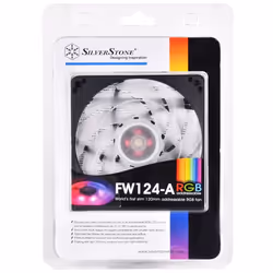 Silverstone FW124 Case per computer Raffreddatore d'aria Nero, Bianco 1 pz - Vista aggiuntiva 8