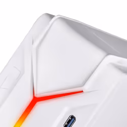 Silverstone RVZ03-ARGB Desktop Bianco - Vista aggiuntiva 4