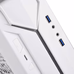 Silverstone RVZ03-ARGB Desktop Bianco - Vista aggiuntiva 8