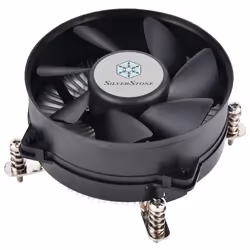 Silverstone NT08-115X, Raffreddatore d'aria, 9,2 cm, 1200 Giri/min, 3500 Giri/min, 16,9 dB, Nero, Rame, Argento
