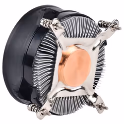 Silverstone NT08-115X Processore Raffreddatore d'aria 9,2 cm Nero, Rame, Argento 1 pz - Vista aggiuntiva 6