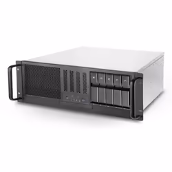 Silverstone RM41-H08, Supporto, Server, Nero, ATX, micro ATX, Mini-ITX, SSI CEB, SGCC, 4U