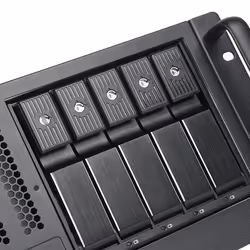 Silverstone RM41-H08 Supporto Nero - Vista aggiuntiva 5