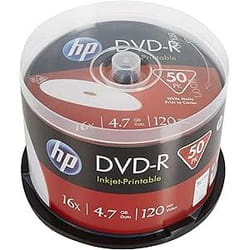 HP DME00025WIP DVD vergine 4,7 GB DVD+R 50 pz