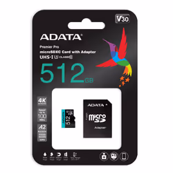 ADATA Premier Pro 512 GB MicroSDXC Classe 10 - Vista aggiuntiva 4