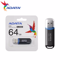 ADATA C906 unità flash USB 64 GB USB tipo A 2.0 Nero - Vista aggiuntiva 3
