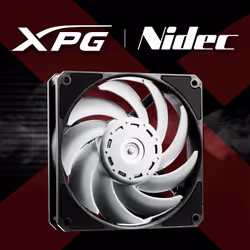 XPG VENTO PRO 120 PWM Case per computer Ventilatore 12 cm Nero, Bianco 1 pz