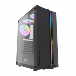 darkFlash DK151, Midi Tower, PC, Nero, ATX, ITX, micro ATX, ABS, Vetro temperato, 16 cm