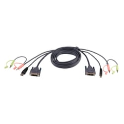 ATEN Cavo KVM USB DVI-D Single Link – 3 m