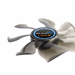 LEPA LPBOL12P Case per computer Ventilatore 12 cm Nero, Bianco