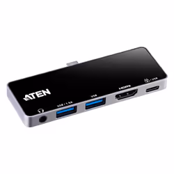 ATEN Dock da viaggio USB-C con alimentazione pass-through - Vista aggiuntiva 4