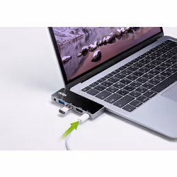 ATEN Dock da viaggio USB-C con alimentazione pass-through - Vista aggiuntiva 8