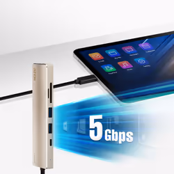ATEN Mini dock multiporta USB-C con alimentazione pass-through - Vista aggiuntiva 7