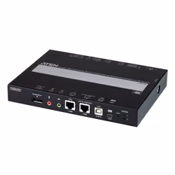 ATEN Switch KVM over 4K DisplayPort a singola porta per 1 accesso condiviso locale/remoto, 4096 x 2160 Pixel, Collegamento et ...