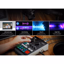 ATEN Mixer Audio AI Podcast | MicLIVE 6-CH - Vista aggiuntiva 6