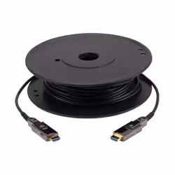 ATEN Cavo ottico attivo HDMI True 4K 10 m, 10 m, HDMI tipo D (Micro), HDMI tipo D (Micro), Compatibilità 3D, 18 Gbit/s, Nero
