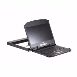 ATEN CL3800NW console a rack 47 cm (18.5") 1920 x 1080 Pixel Metallo, Plastica Nero 1U - Vista aggiuntiva 4
