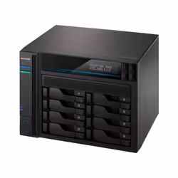 Asustor Lockerstor 10 AS6510T NAS Tower Intel Atom® C3538 8 GB DDR4 0 TB ADM Nero - Vista aggiuntiva 6