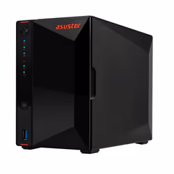 Asustor AS5402T server NAS e di archiviazione Intel® Celeron® N5105 4 GB DDR4 0 TB ADM Nero - Vista aggiuntiva 5