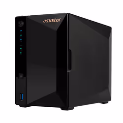 Asustor DRIVESTOR 2 Pro Gen2 AS3302T v2 NAS Realtek RTD1619B 2 GB DDR4 ADM Nero - Vista aggiuntiva 5