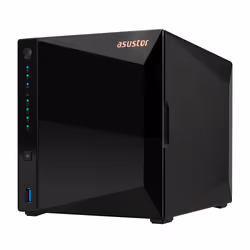 Asustor DRIVESTOR 4 Pro Gen2 AS3304T V2 NAS Realtek RTD1619B 2 GB DDR4 ADM Nero - Vista aggiuntiva 5