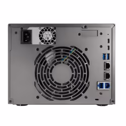 Asustor LOCKERSTOR 6 Gen3 (AS6806T) NAS Desktop AMD Ryzen V3C14 16 GB DDR5 ADM Nero - Vista aggiuntiva 2