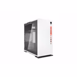In Win 301C WHITE, Mini Tower, PC, Bianco, micro ATX, Mini-ITX, SECC, Vetro temperato, Gaming