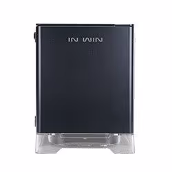 In Win IW-A1-BLA-P, Mini Tower, PC, Nero, Mini-ITX, Acciaio, Vetro temperato, Gaming