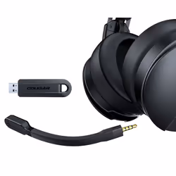 COUGAR Gaming 3HW50G53B.0001 cuffia e auricolare Wireless A Padiglione Nero - Vista aggiuntiva 4