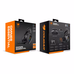COUGAR Gaming 3HW50G53B.0001 cuffia e auricolare Wireless A Padiglione Nero - Vista aggiuntiva 8